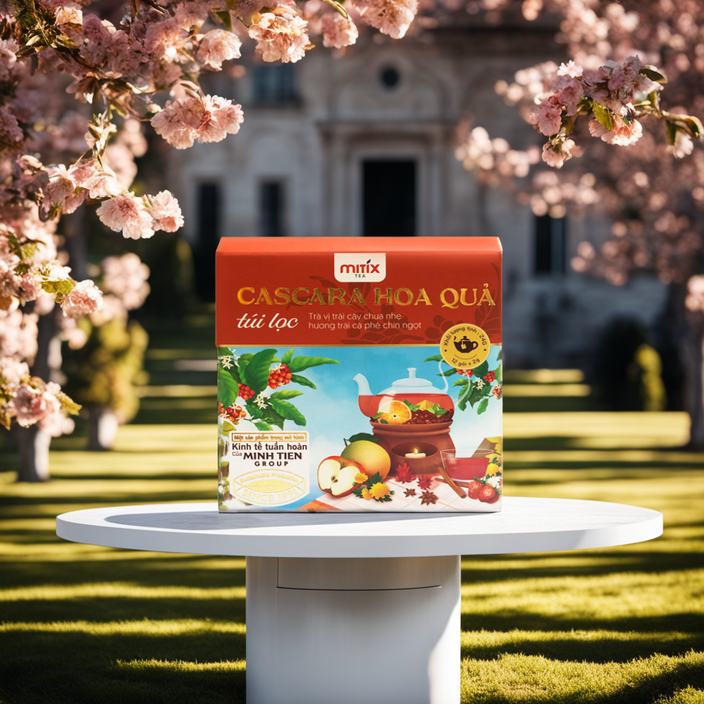 Trà túi lọc Mitix Cascara hoa quả 24gr