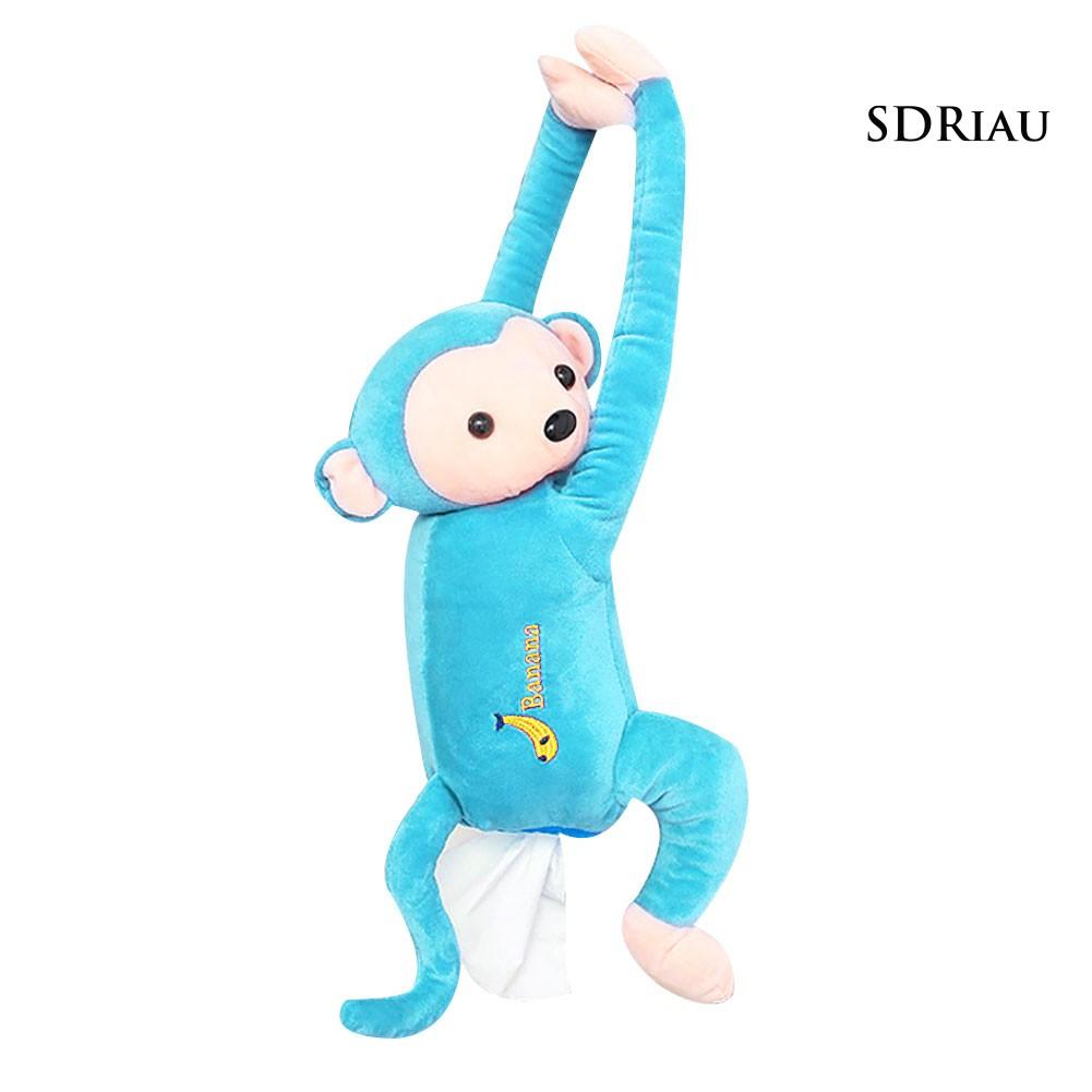 Hộp Đựng Khăn Giấy Hình Chú Khỉ Hoạt Hình Dễ Thương
