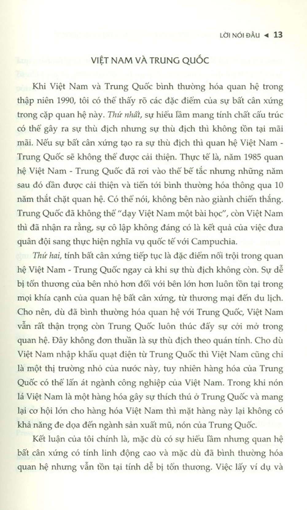 Sự Bất Cân Xứng Về Sức Mạnh Và Các Mối Quan Hệ Quốc Tế (Sách Tham Khảo)