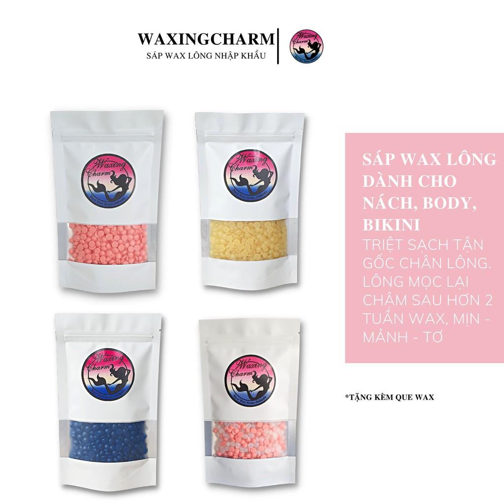 Combo Máy Nấu Sáp Chống Dính 100gr Sáp Wax Lông Nóng Dành Cho Nách, Body, Bikini và 50ml Mỡ Trăn Giúp Tẩy Lông Triệt Lôn