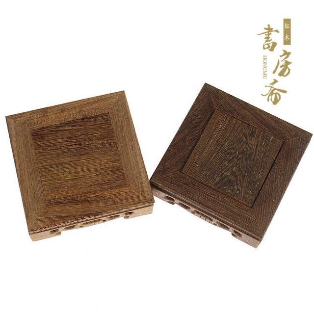 Đế gỗ vuông 10x10 cm