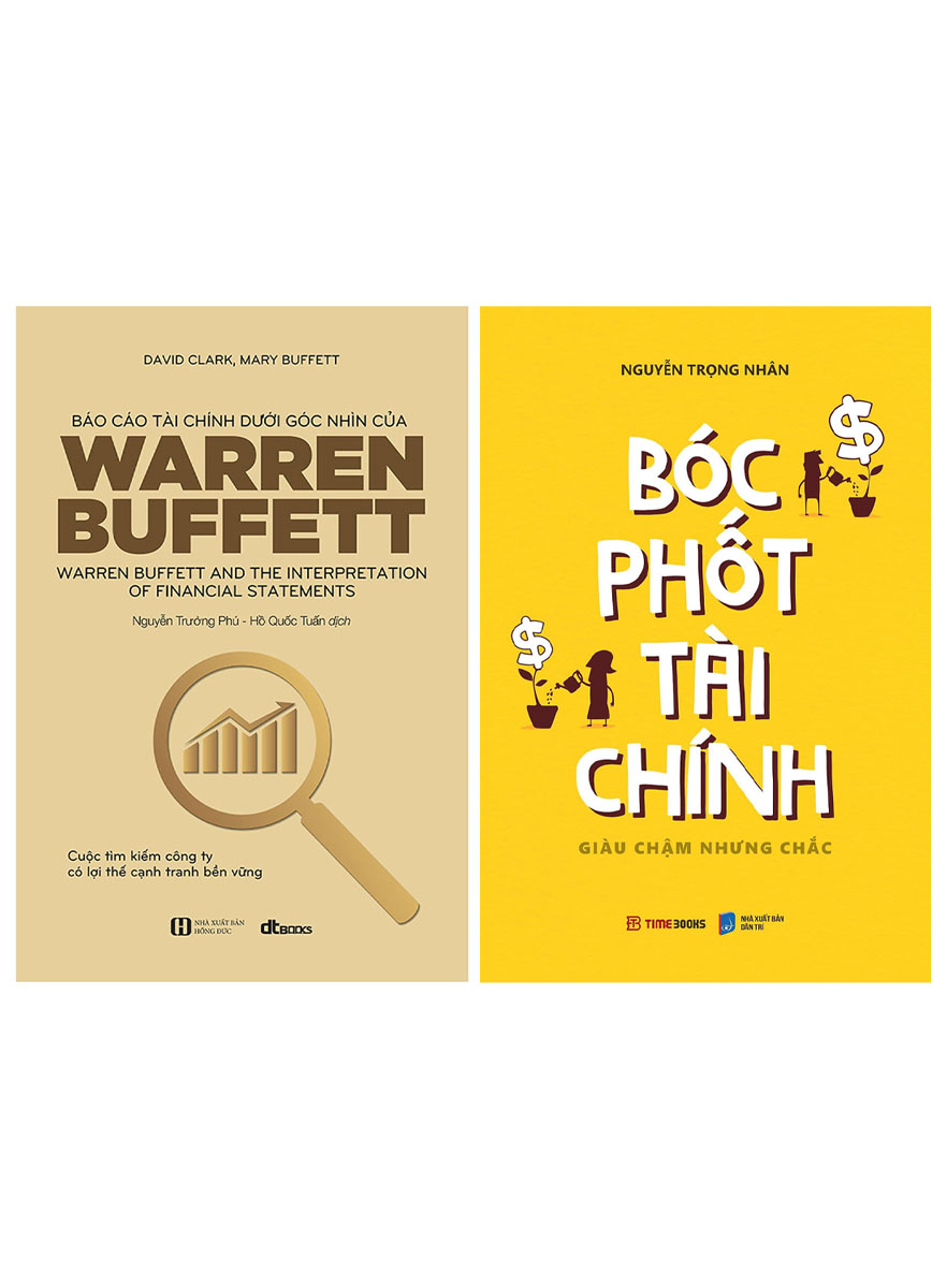 Combo 2 Cuốn: Bóc Phốt Tài Chính + Báo Cáo Tài Chính Dưới Góc Nhìn Của Warren Buffett