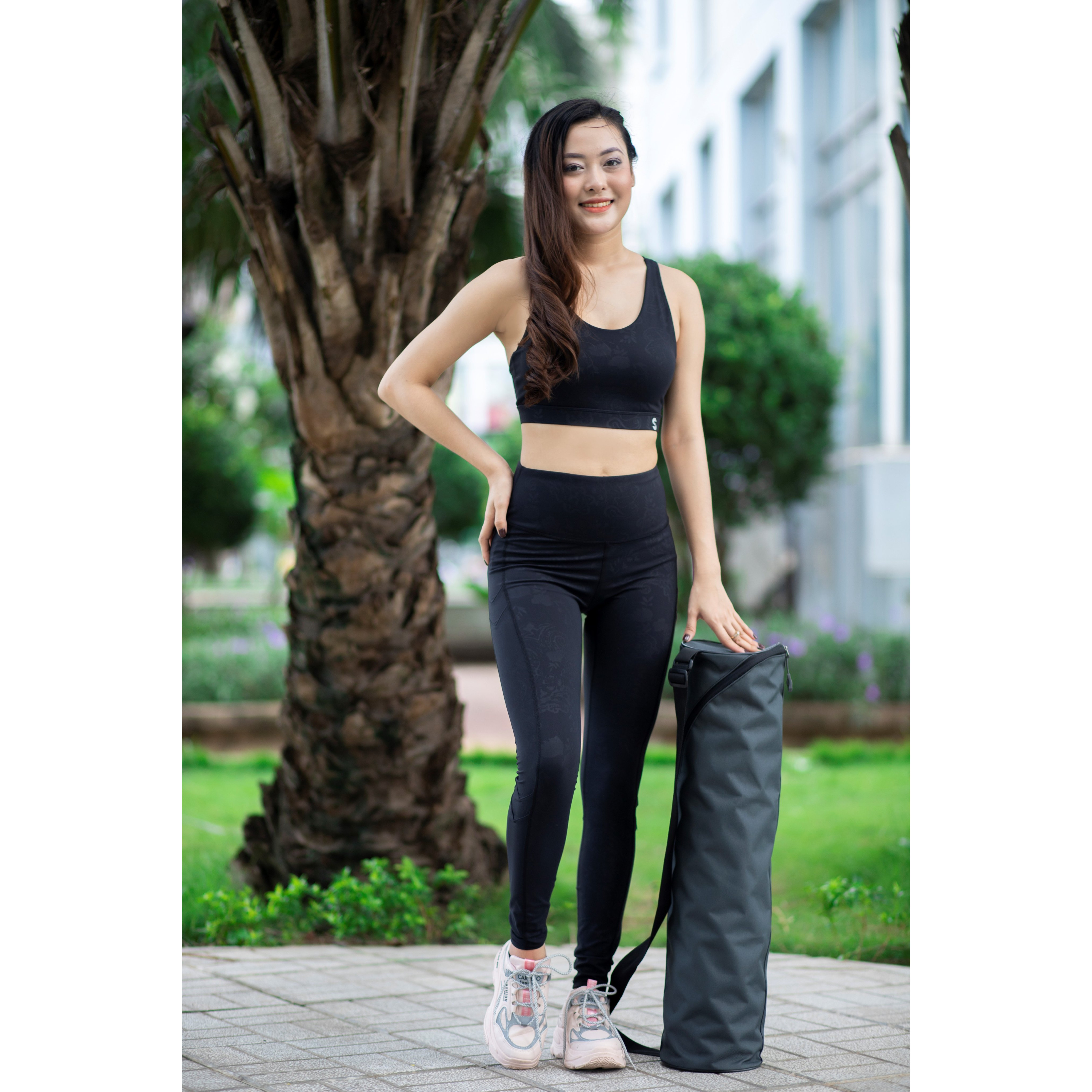 Set thể thao cách điệu tập Gym-Yoga - S40037