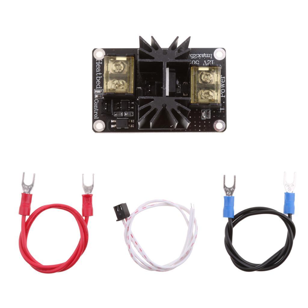 3D Printer Heated Bed High Power Extension Module MOS Tube Load Current 25A