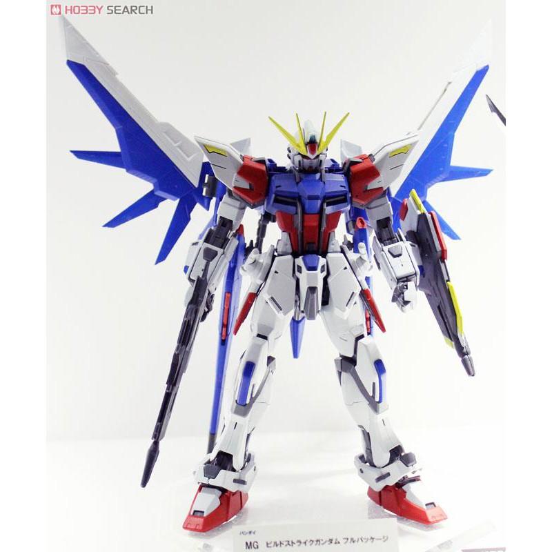 Bộ mô hình đồ chơi lắp ráp gundam bandai MG 1/100 BUILD STRIKE GUNDAM FULL PACKAGE Chính hãng