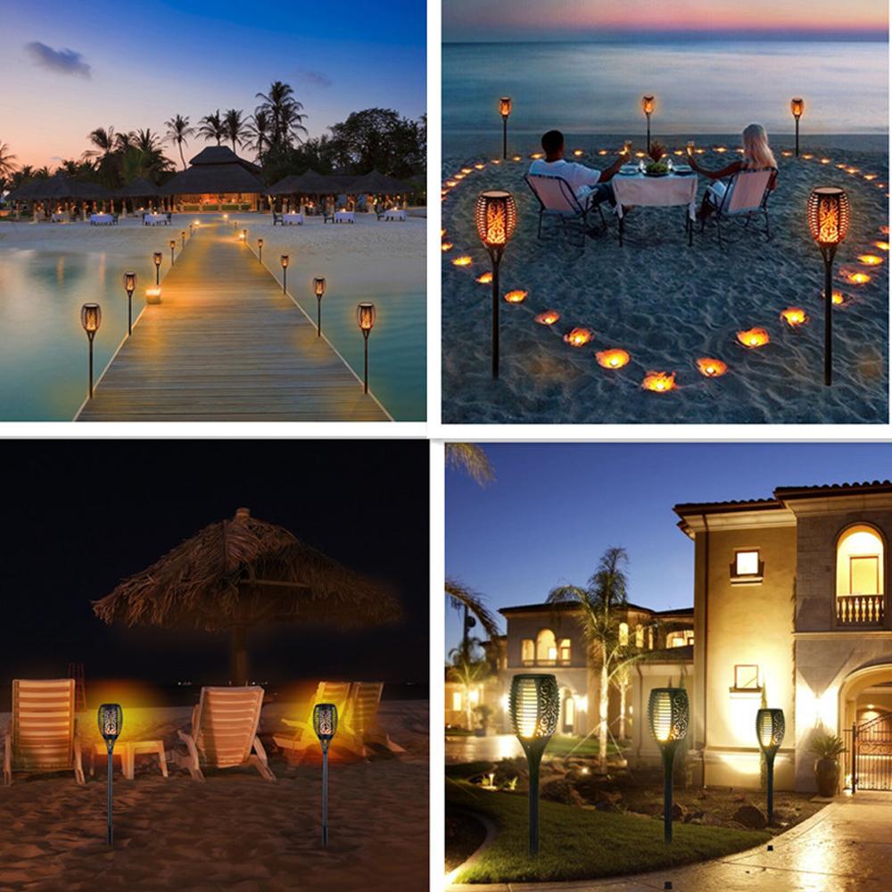 Đèn pin năng lượng mặt trời ngoài trời 96 đèn LED