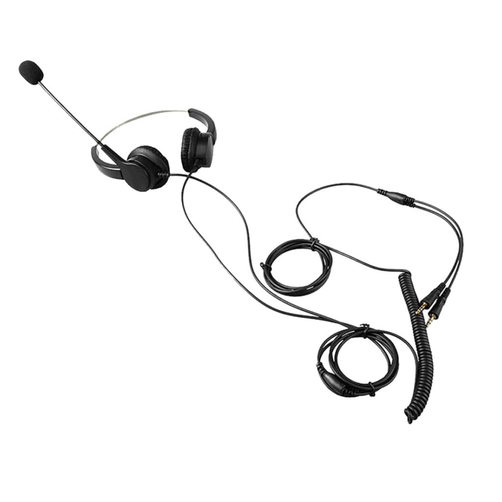 Call Center Noise Cancelling Headphone Telephone Headset