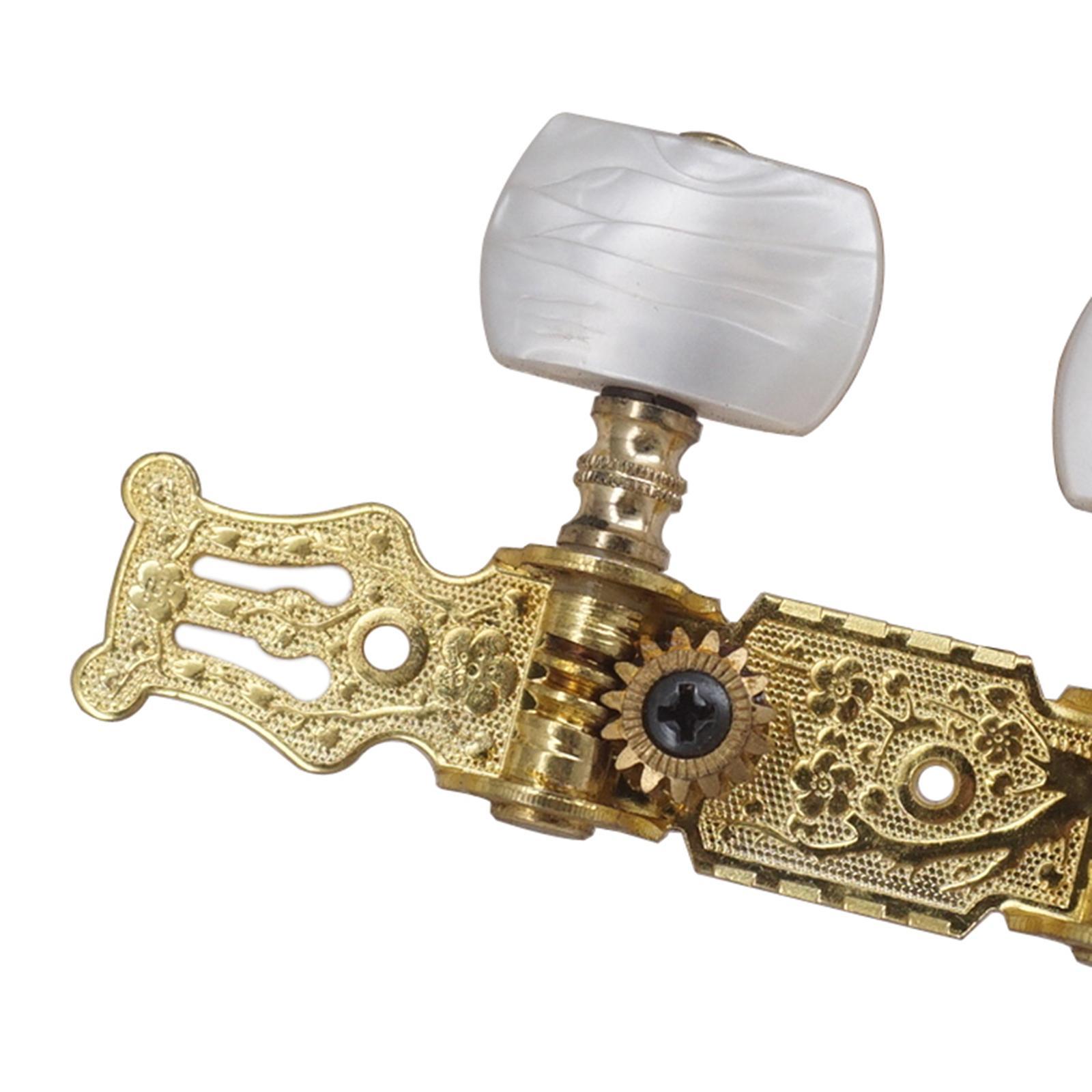 2pcs Acoustic Classical Guitar Strings Tuning Pegs Keys Machine Heads