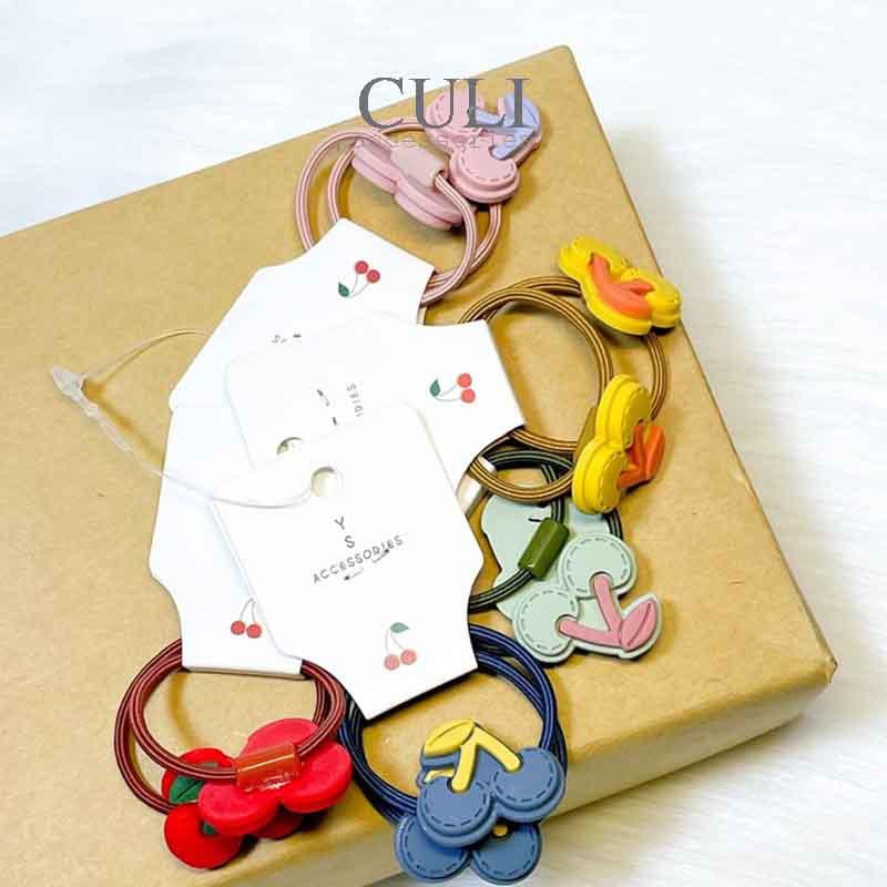 Set cột tóc hoạt hình, nhiều hình - màu siêu đáng yêu cho Bé gái