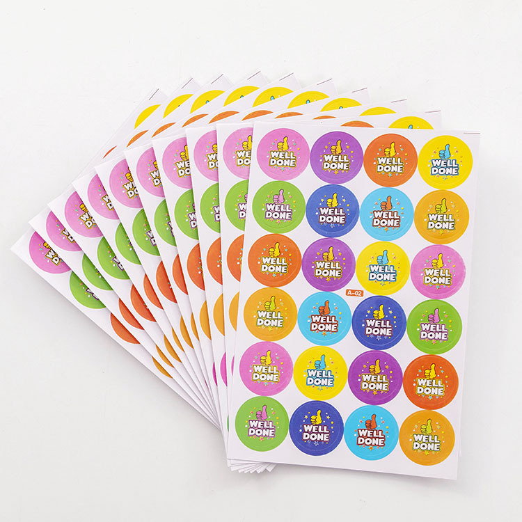 Nhãn dán sticker khích lệ khen thưởng học tập cho bé