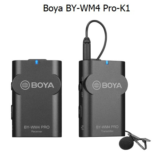 Micro thu âm không dây Boya BY-WM4 Pro-K1, Hàng chính hãng
