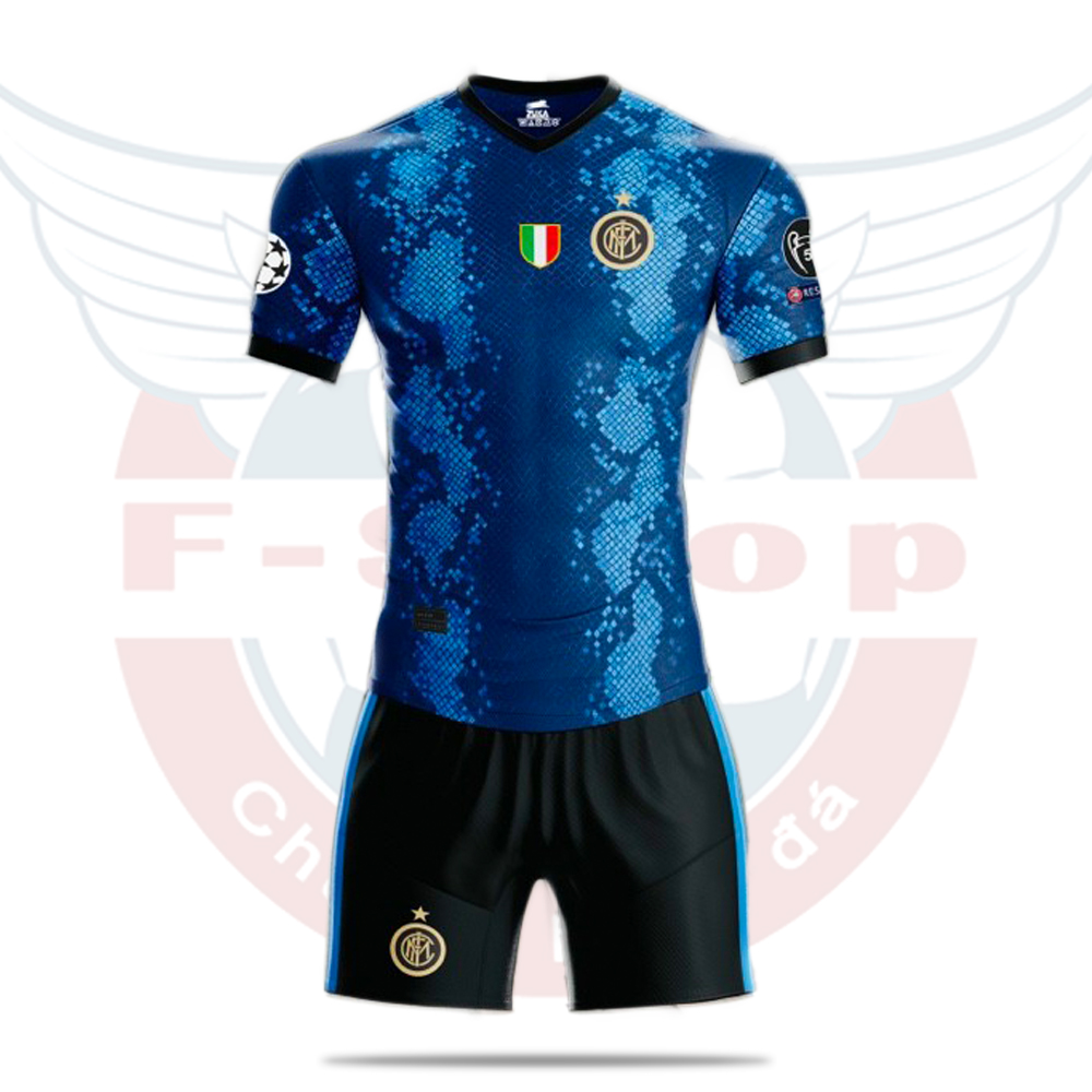 Bộ quần áo bóng đá câu lạc bộ Inter Milan 2021 - Áo bóng đá CLB giải Serie A - Bộ đồ bóng đá đẹp