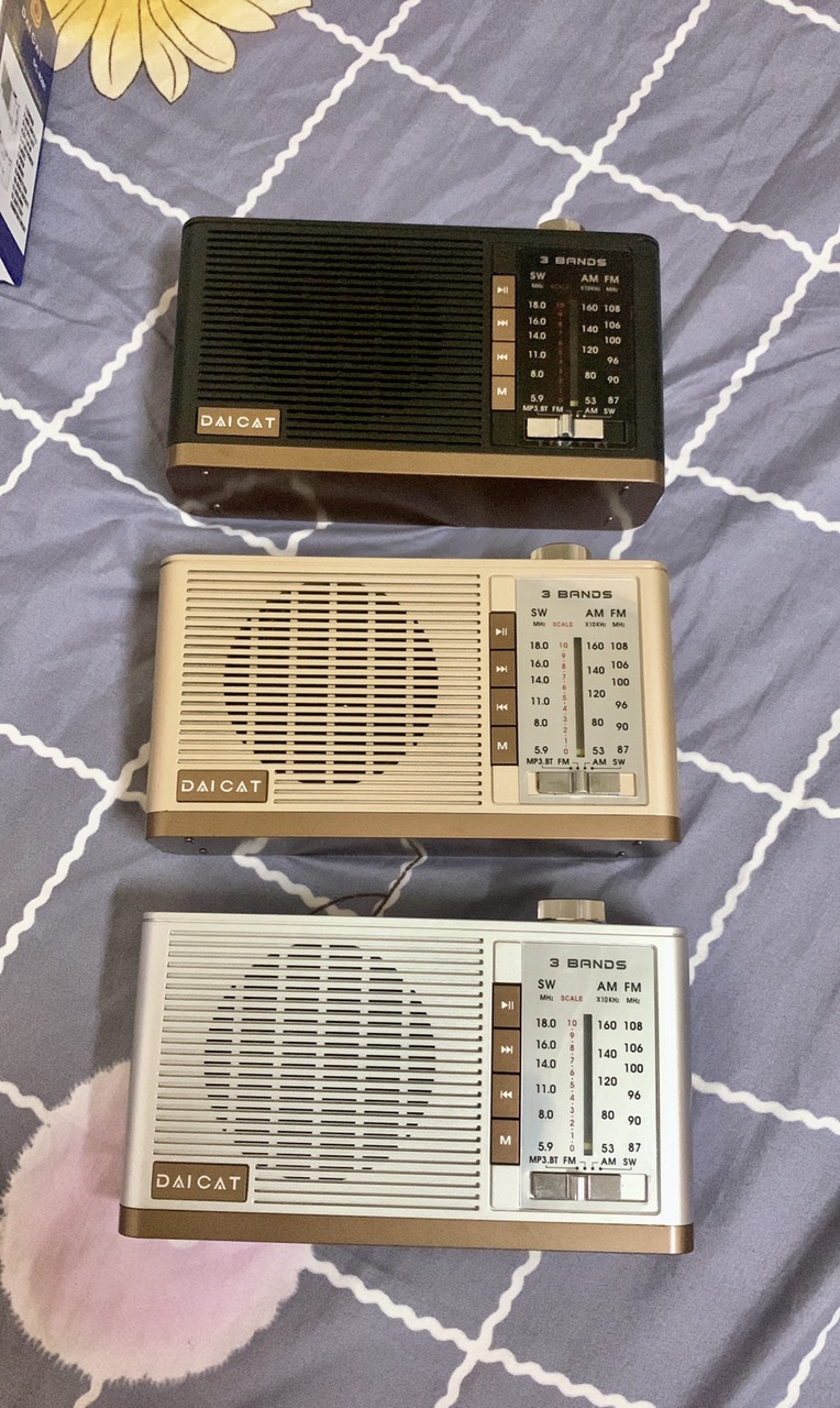 ĐÀI FM RADIO DAI CAT 82BT bluetooth MẪU MỚI Nhất CHO NGƯỜI CAO TUỔI-Hàng Chính Hãng