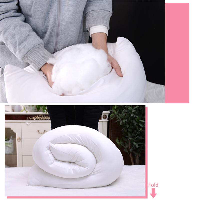 40X120Cm Màu Trắng Dài Gối Bên Trong Dakimakura Ôm Sát Cơ Thể Bên Trong Gối Phòng Ngủ Cho Phụ Kiện Nhà Dệt 50x160cm