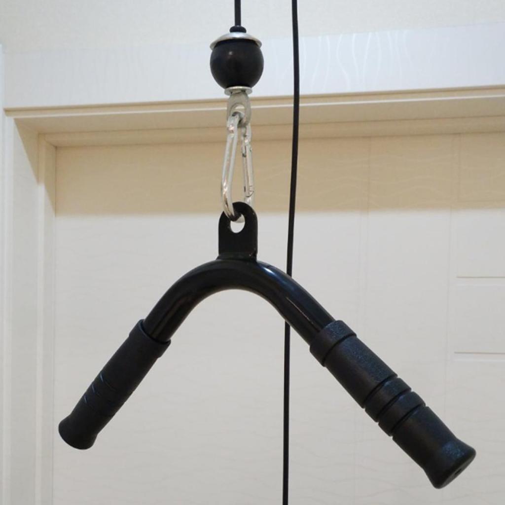 2 Dây nâng tải thể dục tự làm cáp ròng rọc tập luyện thể thao Lifting Load Fitness DIY Pulley