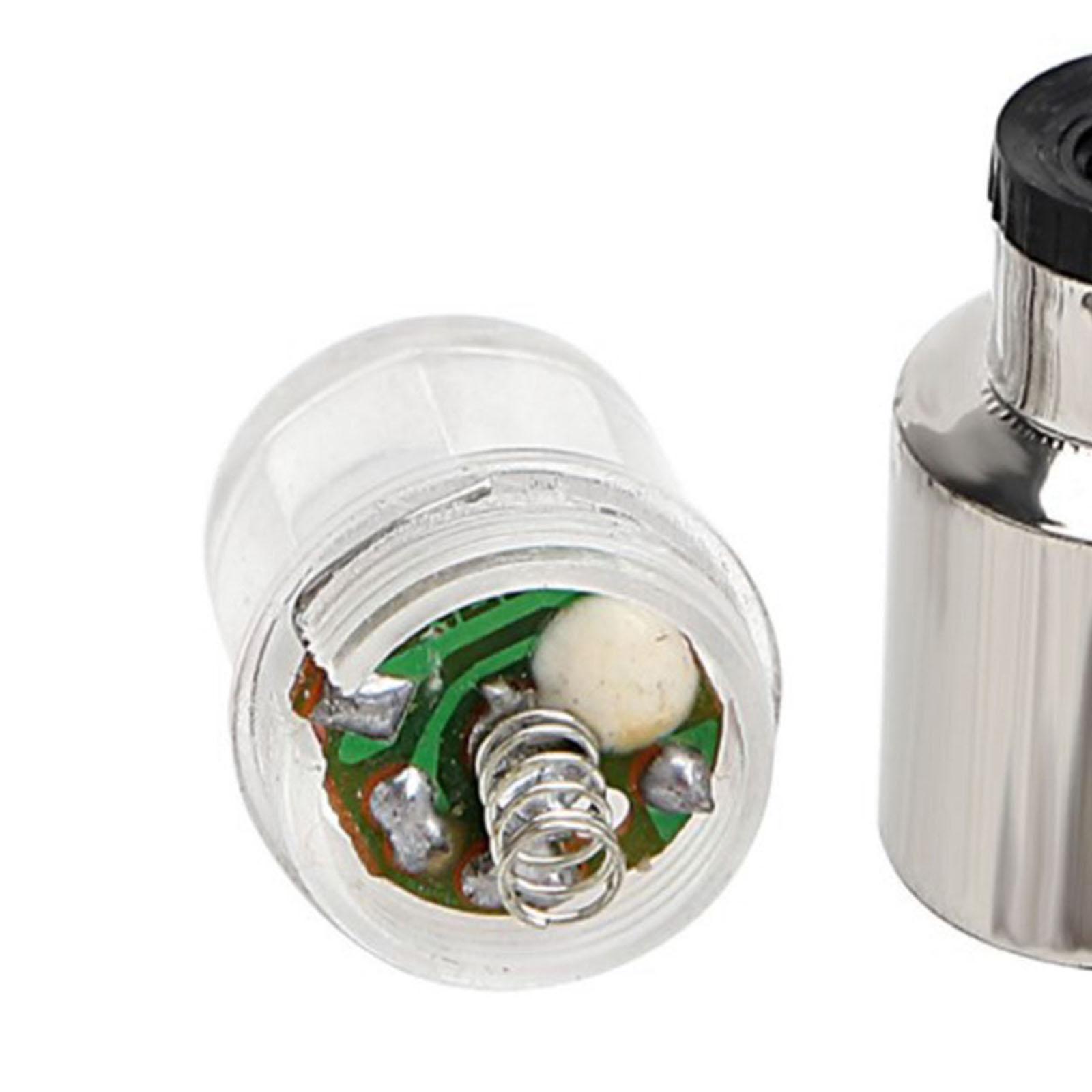 2X Motorcycles Wheel Tire Valve Stem Cap Neon LED Flash Light Spoke Lamp