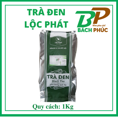 Trà Đen Hồng Trà Lộc Phát 1kg - Nguyên liệu Pha Trà Sữa Ngon - Kho Pha Chế Bách Phúc