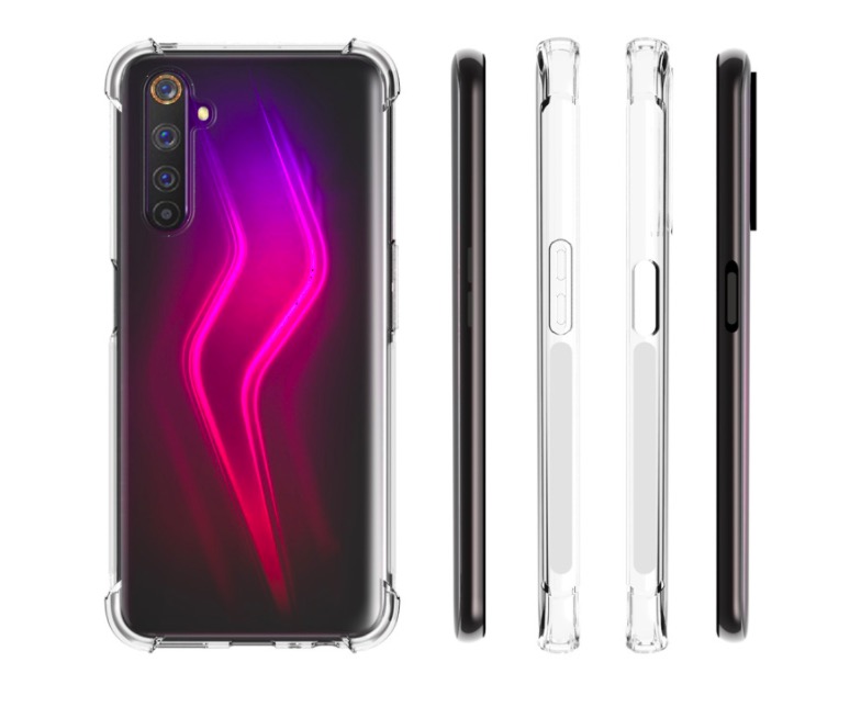 Ốp lưng Silicon dẻo trong, suốt chống sốc cho Realme 6 Pro