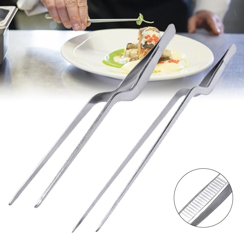 Kitchen Tongs Kitchen Utensils BBQ Tweezer Food Clip Kitchen Chief Tongs Stainless Steel For Picnic Barbecue Cooking Tools