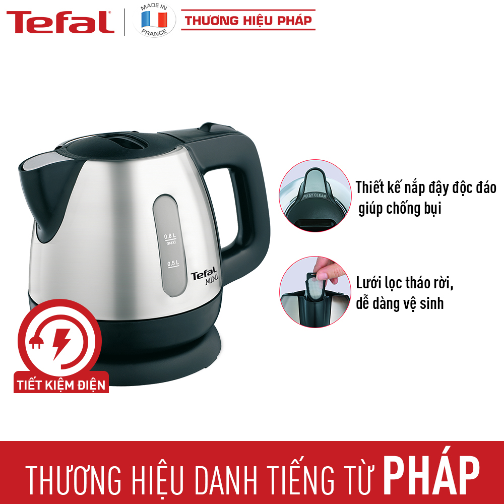 Ấm siêu tốc Tefal BI81252A- Hàng chính hãng