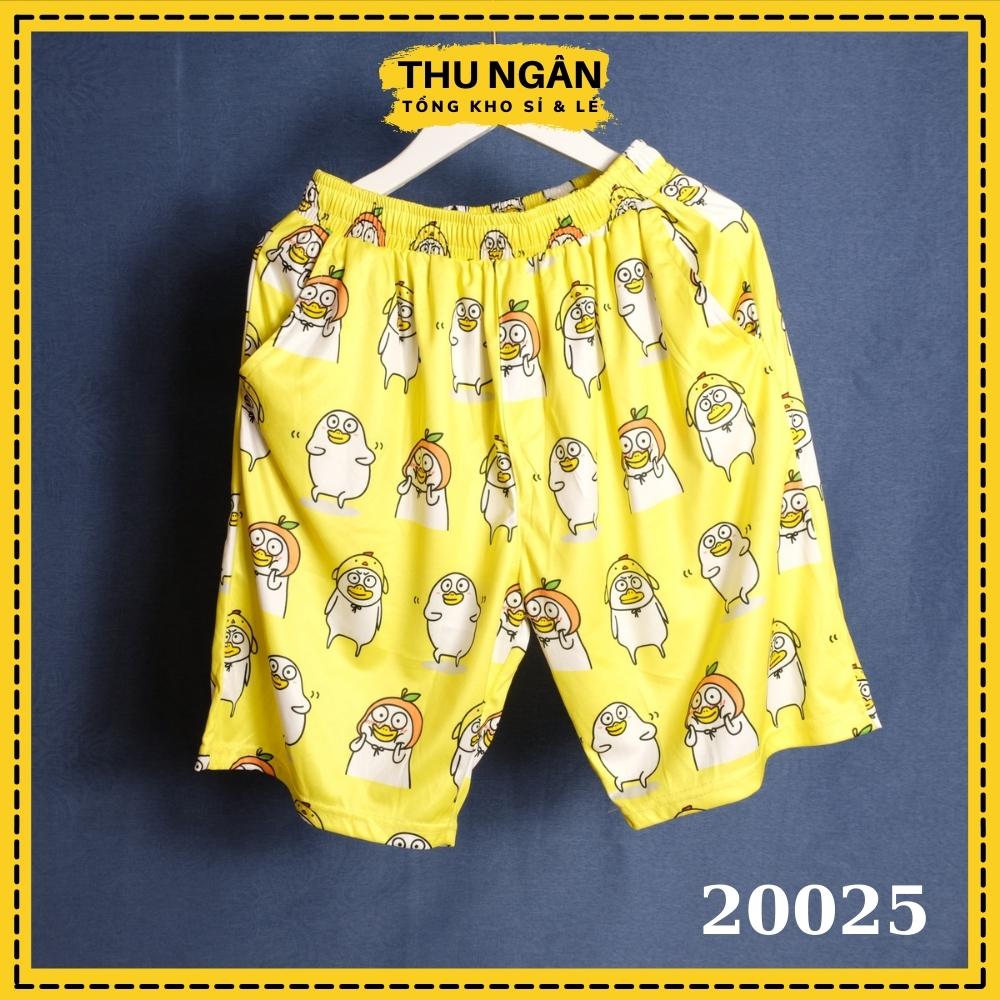 Quần Đùi Thun Unisex Cho Nam Nữ Chất Đẹp Cao Cấp Mặc Nhà 20025