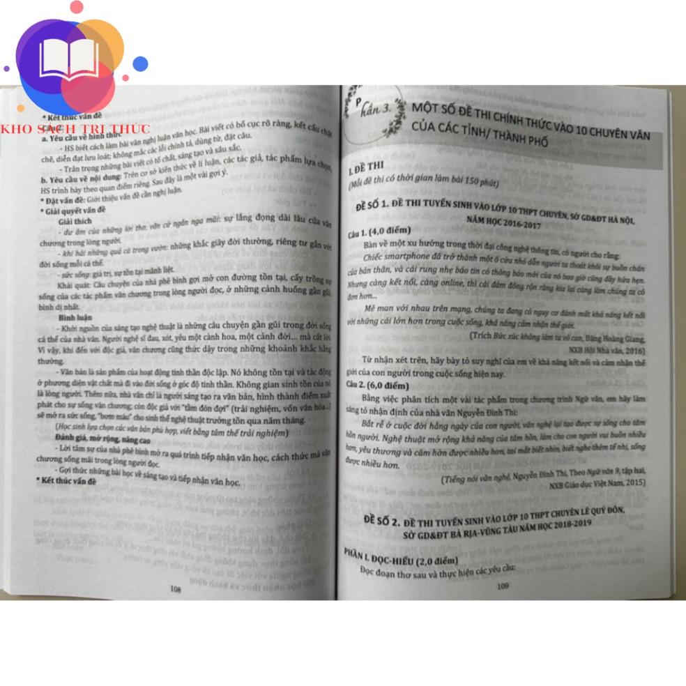 Sách - Bộ đề ôn luyện thi vào lớp 10 THPT chuyên môn Ngữ Văn
