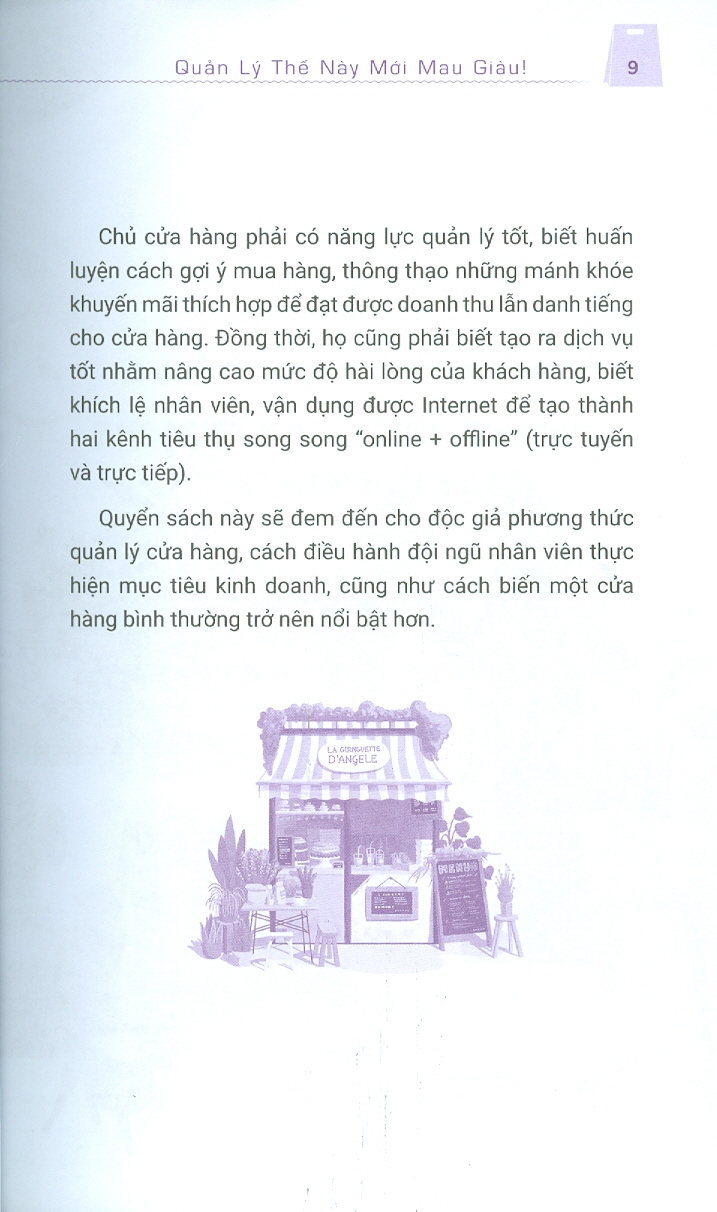 GIAO CHO BẠN MỘT CỬA HÀNG - QUẢN LÝ THẾ NÀY MỚI MAU GIÀU - Tủ sách Khởi Nghiệp