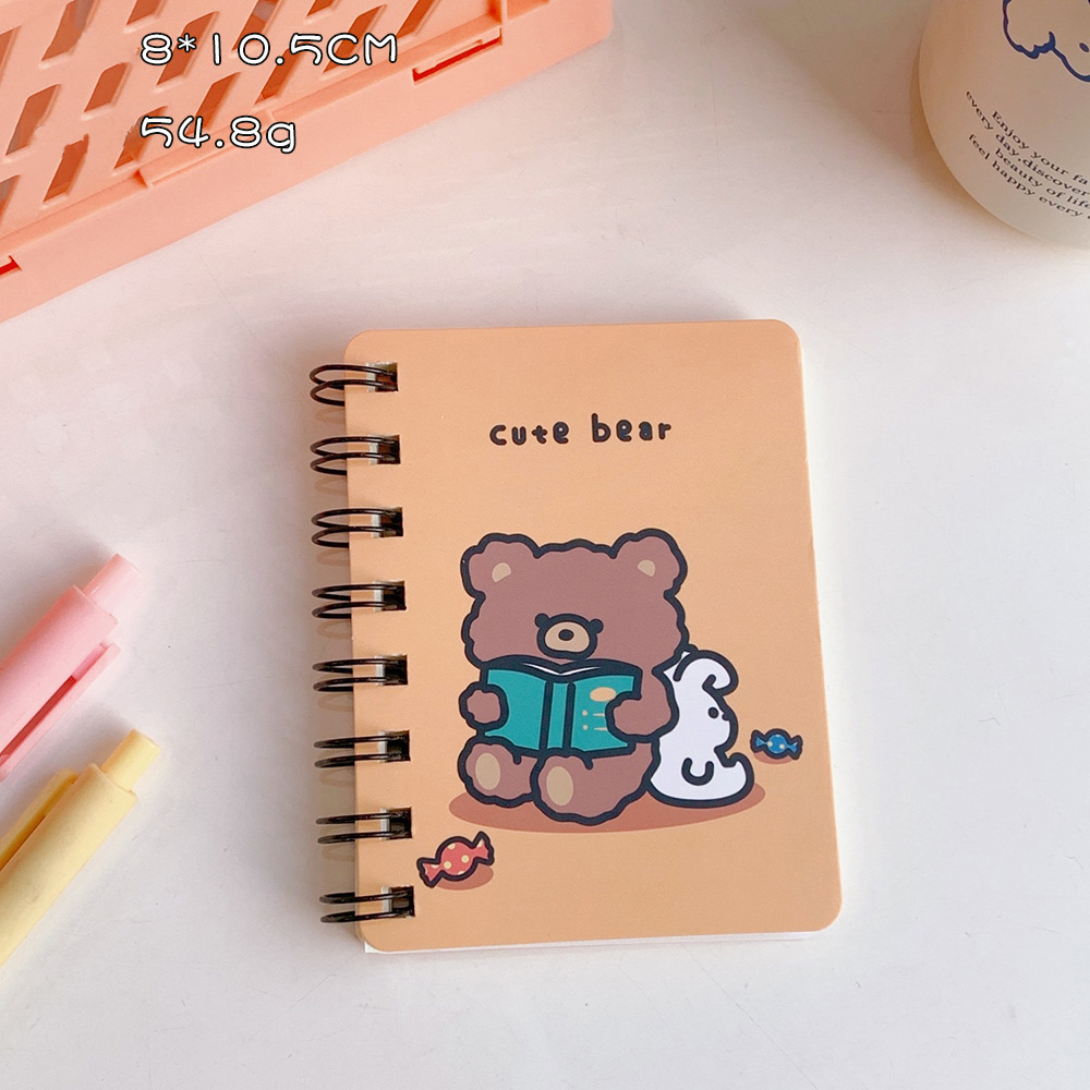 Sổ tay mini, sổ tay ghi chú nhỏ gọn, họa tiết chibi