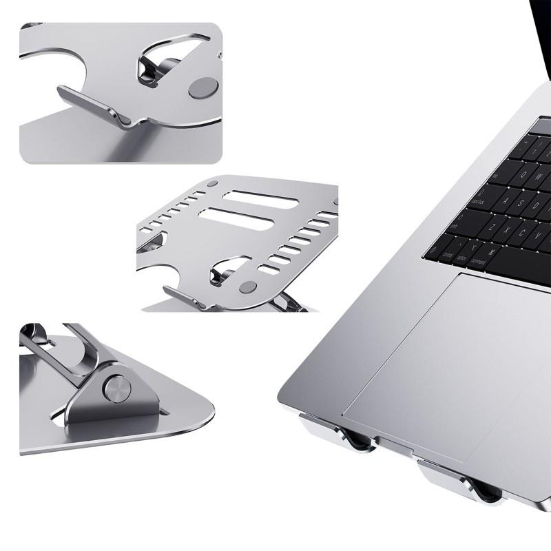 Giá Đỡ Laptop 11-17 Inch Bằng Nhôm Có Thể Điều Chỉnh Độ Cao