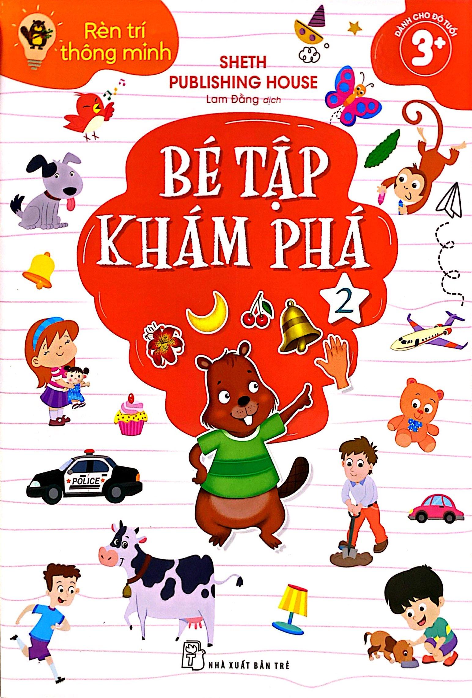 Sách - Rèn Trí Thông Minh - Bé Tập Khám Phá - Tập 2