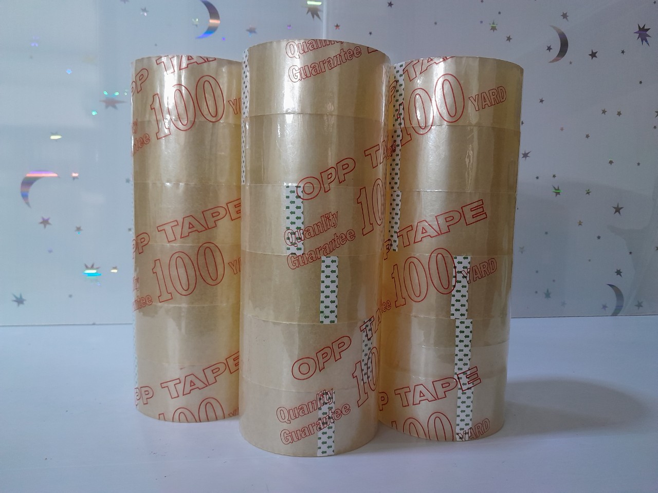 Băng keo trong 1Kg, 100Y, Lõi 5li, keo dày, màng dai, đủ cân, đúng lõi, giá xưởng, hàng có sẵn giao ngay