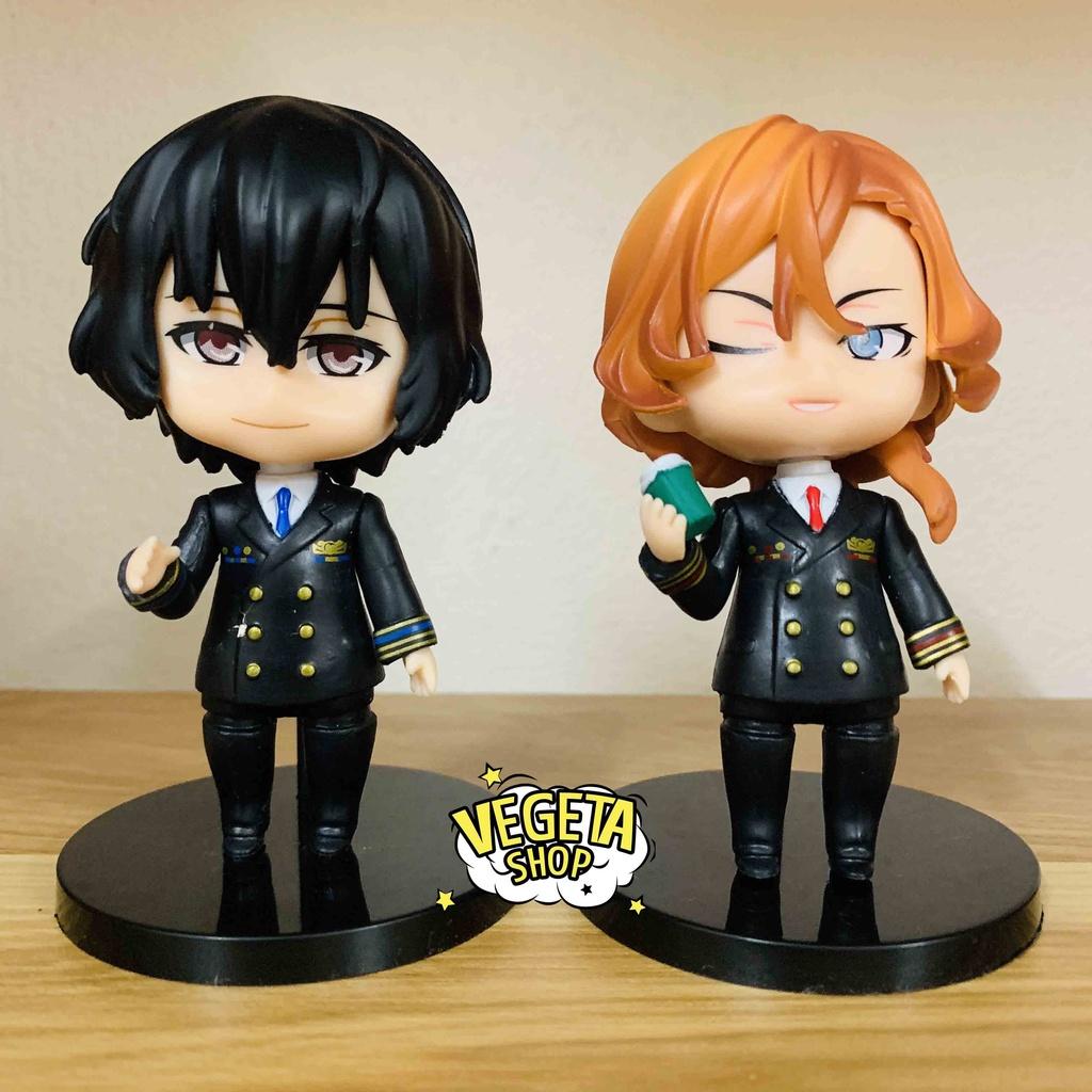 Mô hình Bungo Stray Dogs - Văn hào lưu lạc - Dazai Osamu Chuya Nakahara Nakajima Atsushi Ryunosuke Akutagawa - Cao 10cm