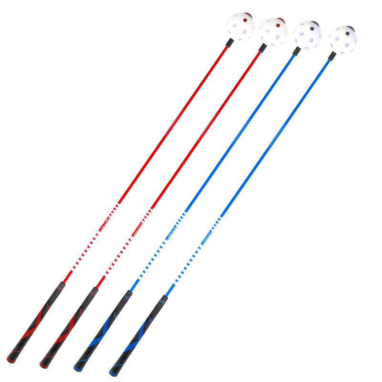 Golf Swing Trainer Portable Stick Nonslip Grip for Speed Rhythm Strength