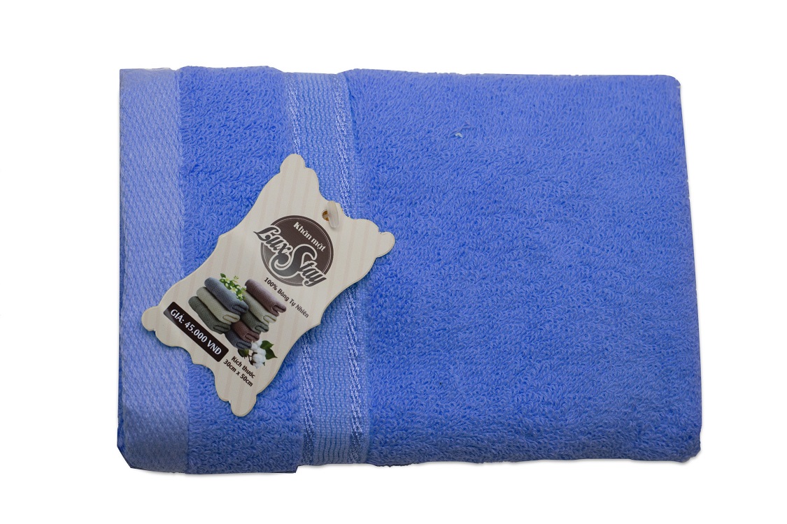 Set 5 khăn mặt gia đình 100% cotton kt 30*50cm - nhiều màu