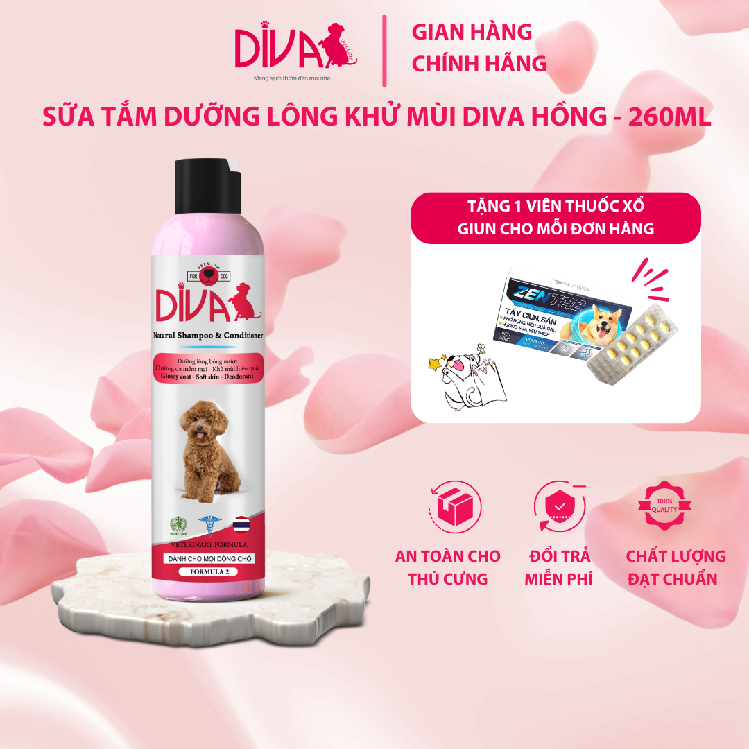 Sữa Tắm Dưỡng Ẩm Formula 2 New Diva-2 (260ml)