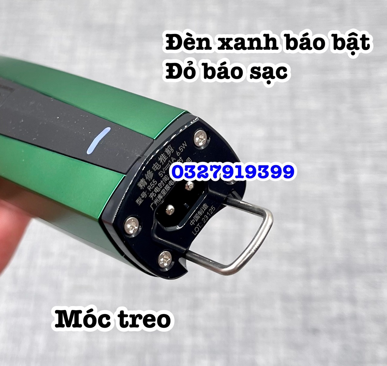 Tông đơ chấn viền cao cấp R55 mài chuốt