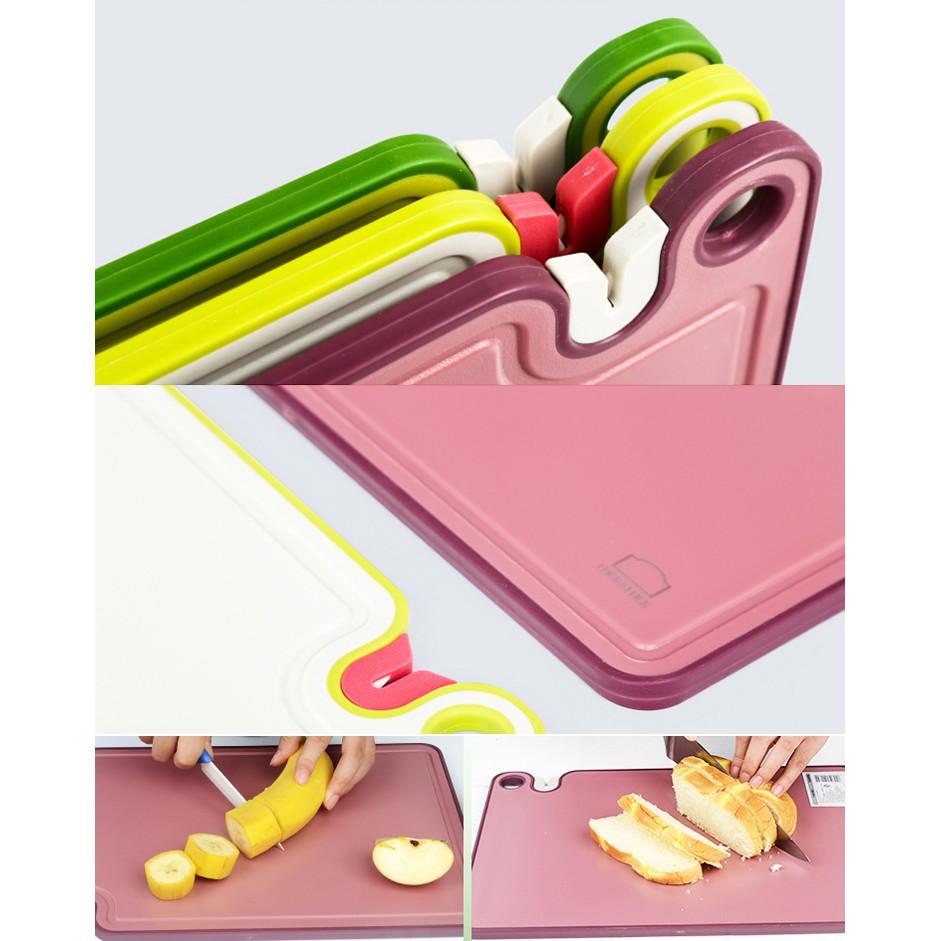 THỚT KHÁNG KHUẨN LOCK &amp; LOCK KÈM MÀI DAO