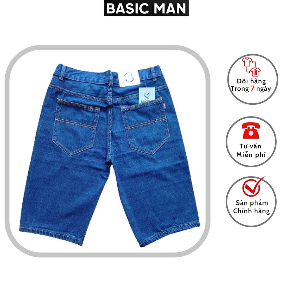 Quần short Jean Nam 03 màu cơ bản form chuẩn đẹp Cao Cấp