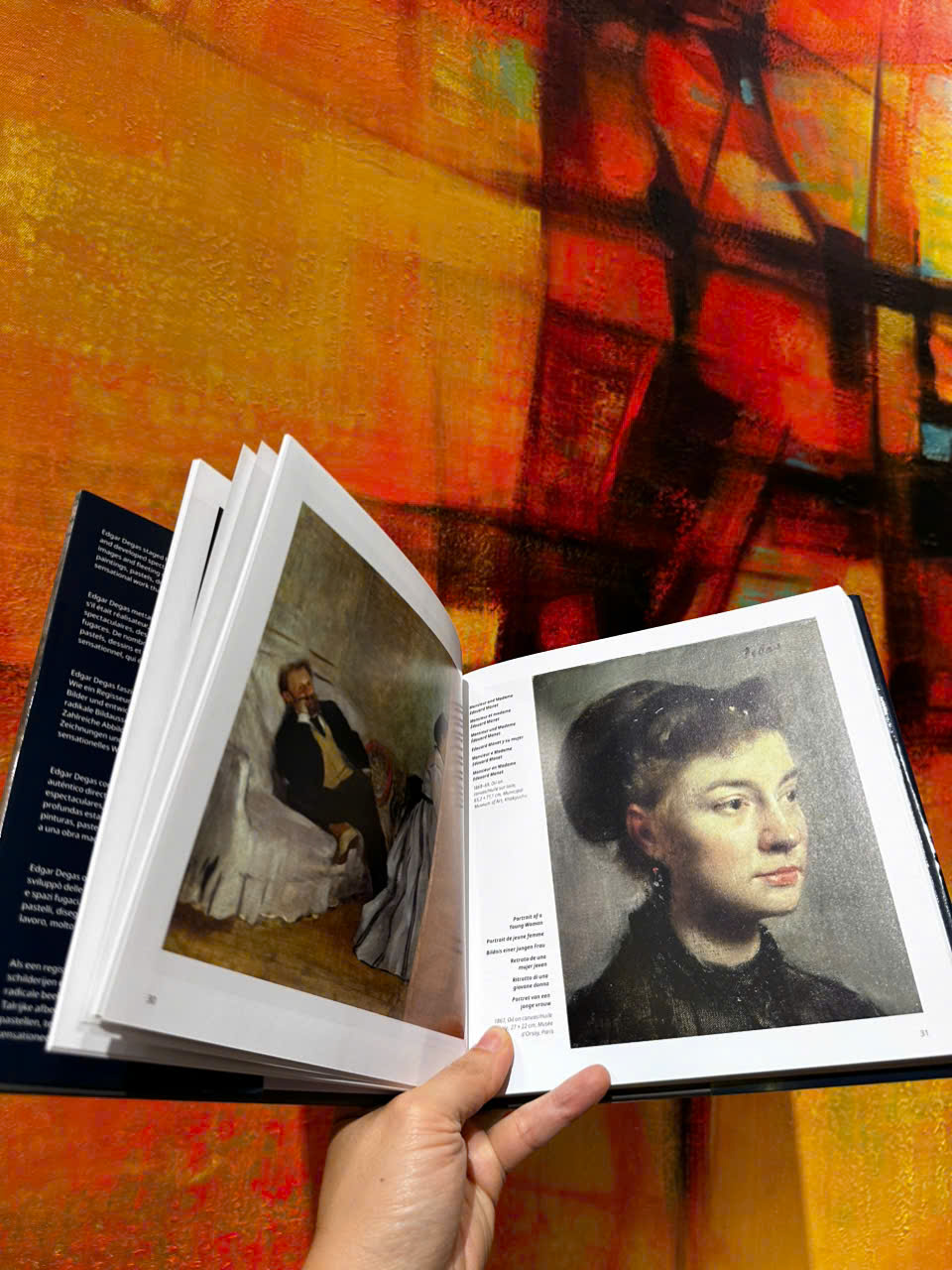 Sách - Edgar Degas by Martina Padberg - Nghệ thuật tiếng Anh/ Art Book in English