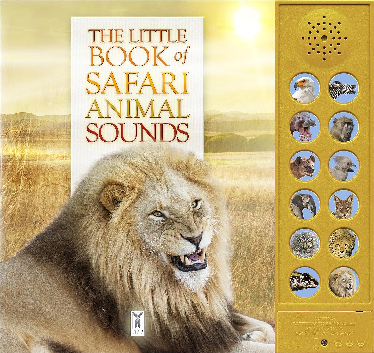 Sách ngoại văn: The Little Book Of Safari Animal Sounds