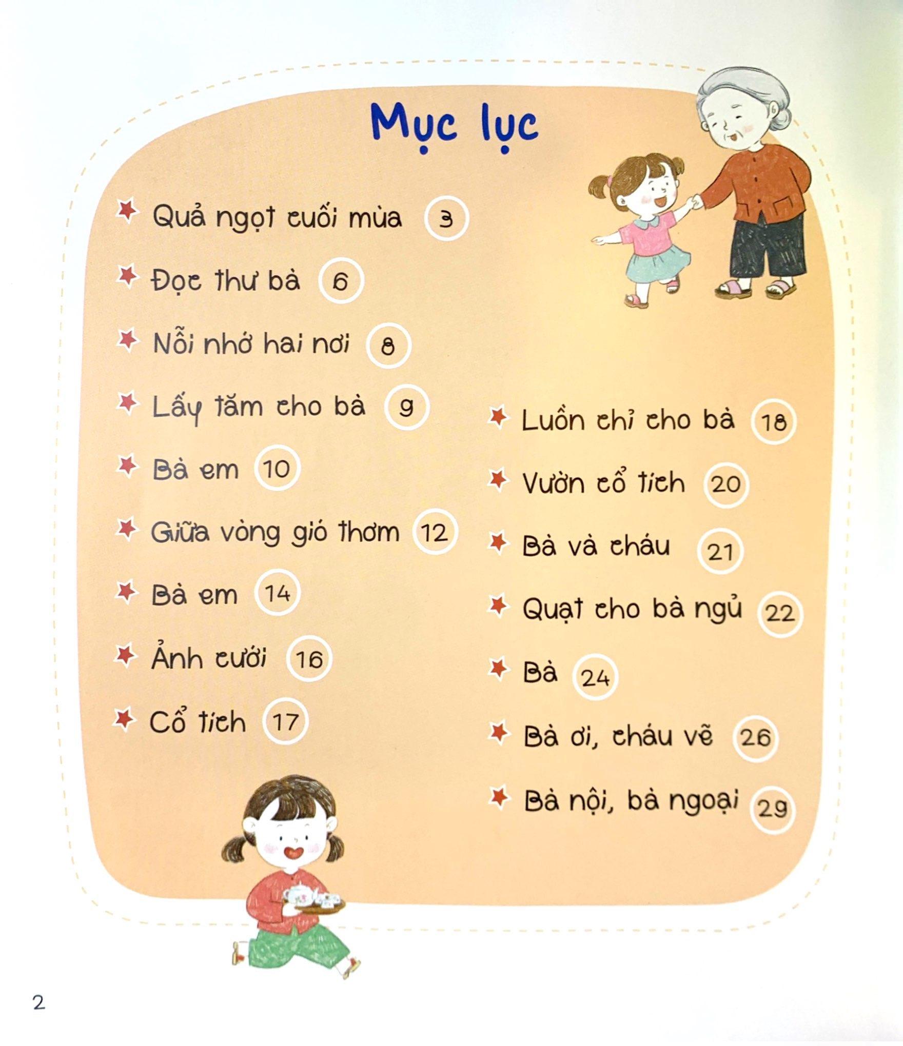Thơ Gia Đình Yêu Thương - Thơ Về Bà
