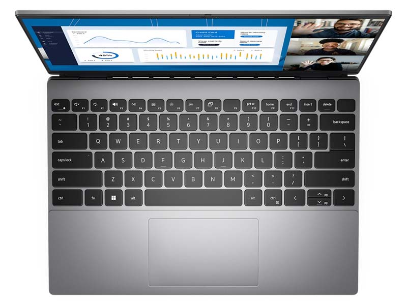 Máy Tính Xách Tay Laptop Dell Vostro 13 5320 M32DH1 Core i5-1240P, 8GD5, 256SSD, 13.3FHD+, ALU, FP, 4C54WHr, W11SL+OFFICE ST, LED_KB, ProSup, XÁM - Hàng Chính Hãng