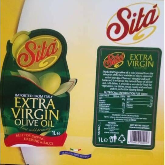 Dầu Oliu KOJIN Dầu Oliu Extra Virgin Italia Ép Lạnh 100% Siêu Nguyên Chất Chai Thủy Tinh 1L Hàng Mới