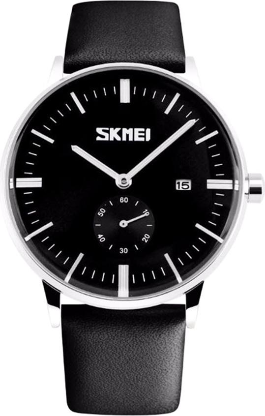 Đồng Hồ Nam Dây Da SKMEI 90KCN83 SKE9083-DDT-01 - Đen