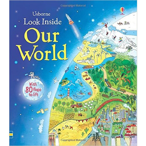 Sách tương tác tiếng Anh - Usborne Look Inside Our World