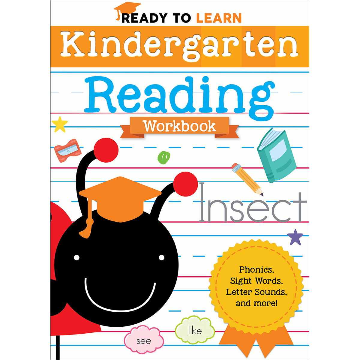 Ready To Learn: Kindergarten Reading Workbook