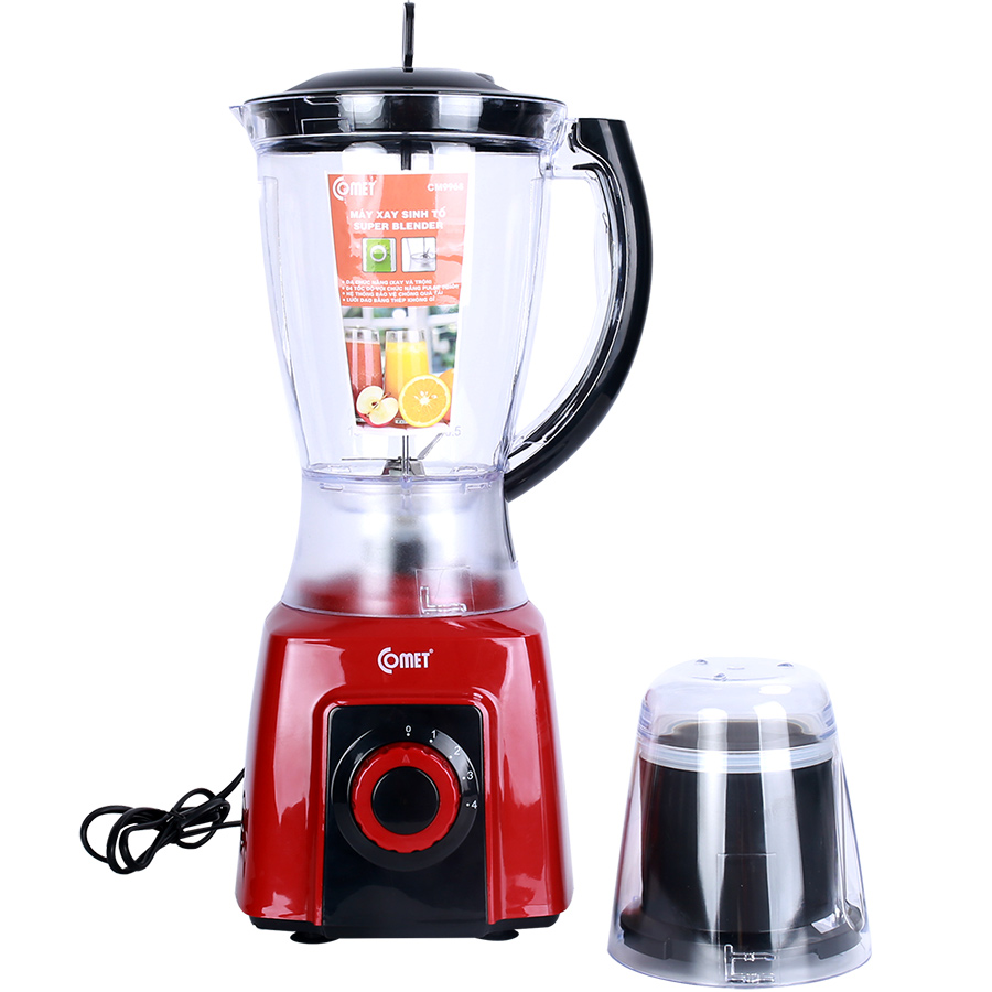 Cối xay sinh tố 1.5L Comet CM9968R - Hàng chính hãng