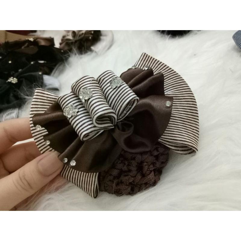 Kẹp búi tóc thanh lịch sang trọng mềm mại