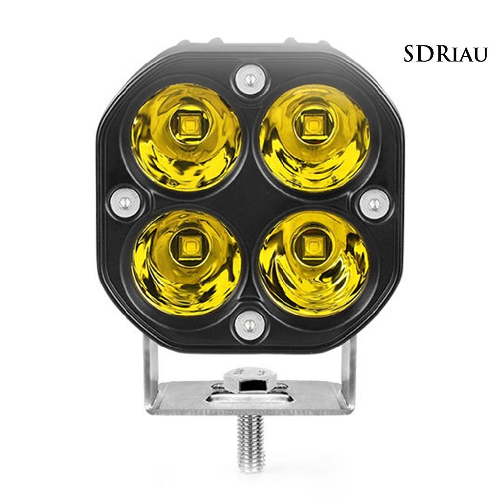 Đèn Led Ánh Sáng Vàng Kích Thước 3 Inch Dành Cho Xe Hơi