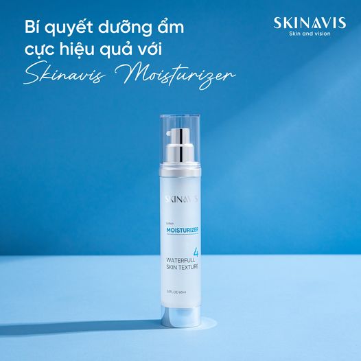 Lotion Skinavis Moisturizer – Lotion đặc biệt cho da dầu mụn ,cấp ẩm mà vẫn thoáng da 60ml